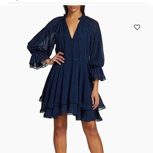 Elegant Navy Blue Women's Dress